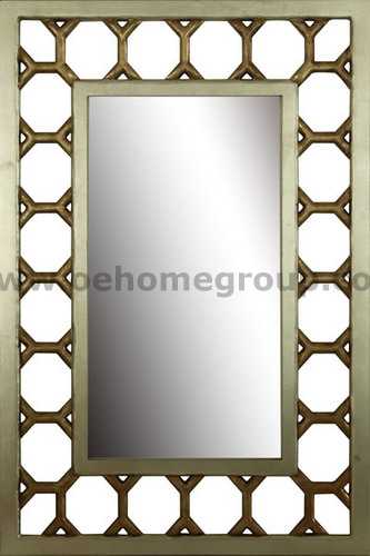 High quality wood carved mirror with high quality, bevelled